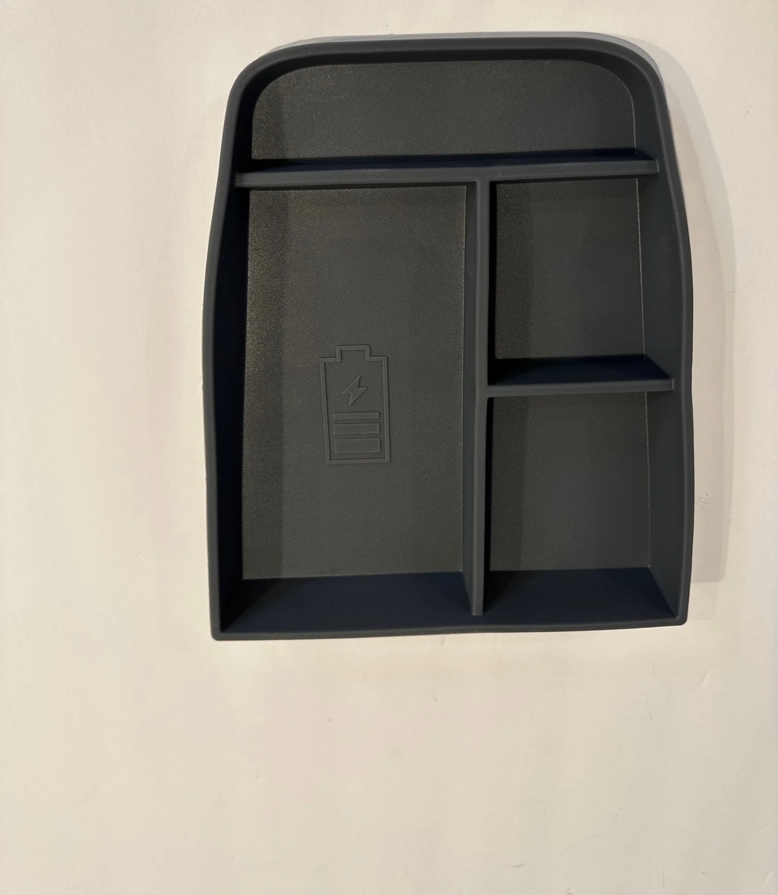 Mustang Mach-E Silicone Center Console Storage Tray Insert, 2021-2025 - Image 2