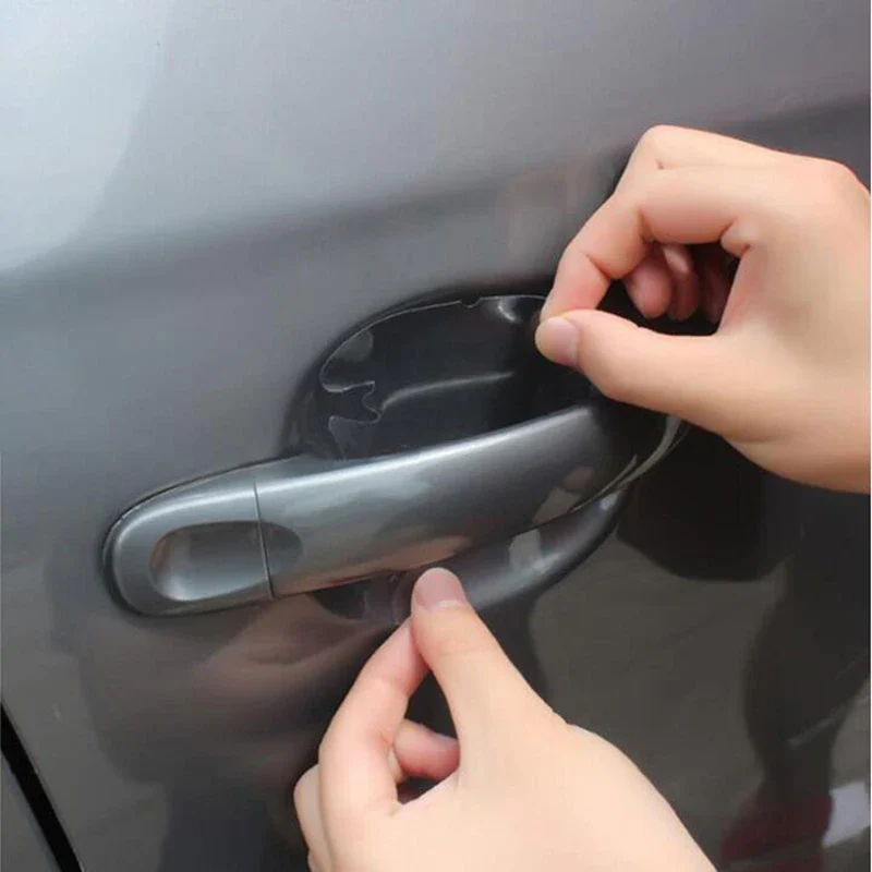 Nissan Leaf Door Handle Scratch Guards, Clear, 2011-2025