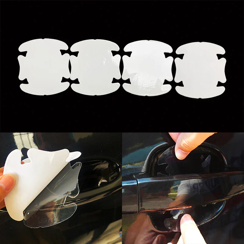Nissan Leaf Door Handle Scratch Guards, Clear, 2011-2025 - Image 4