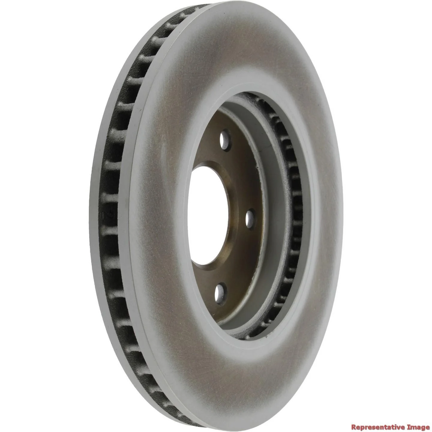 Nissan Leaf Premium GCX Front Coated Rotor, 2011-2025 - Image 3