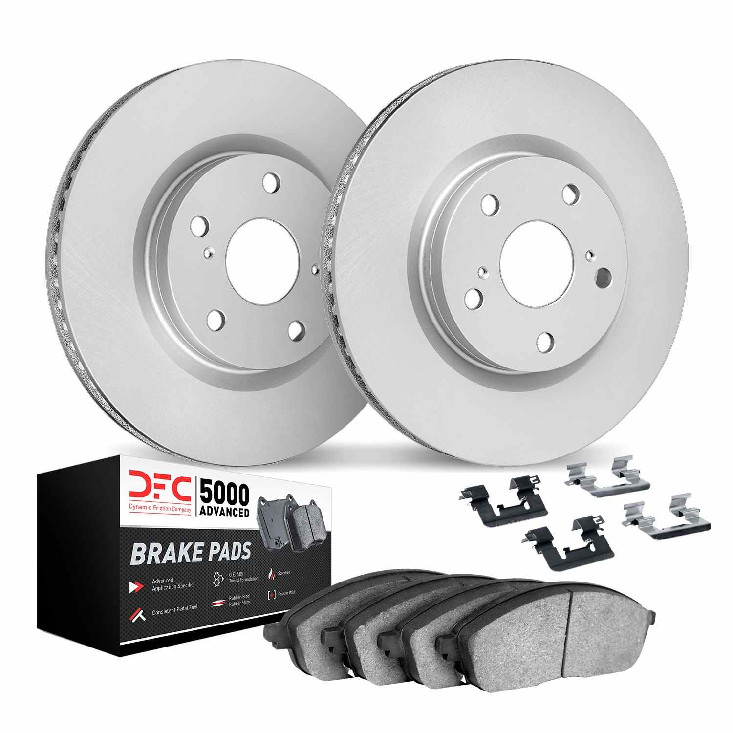 Nissan Leaf Rear Disc Brake Kit, Pads & Rotors, 2011-2025 - Image 2