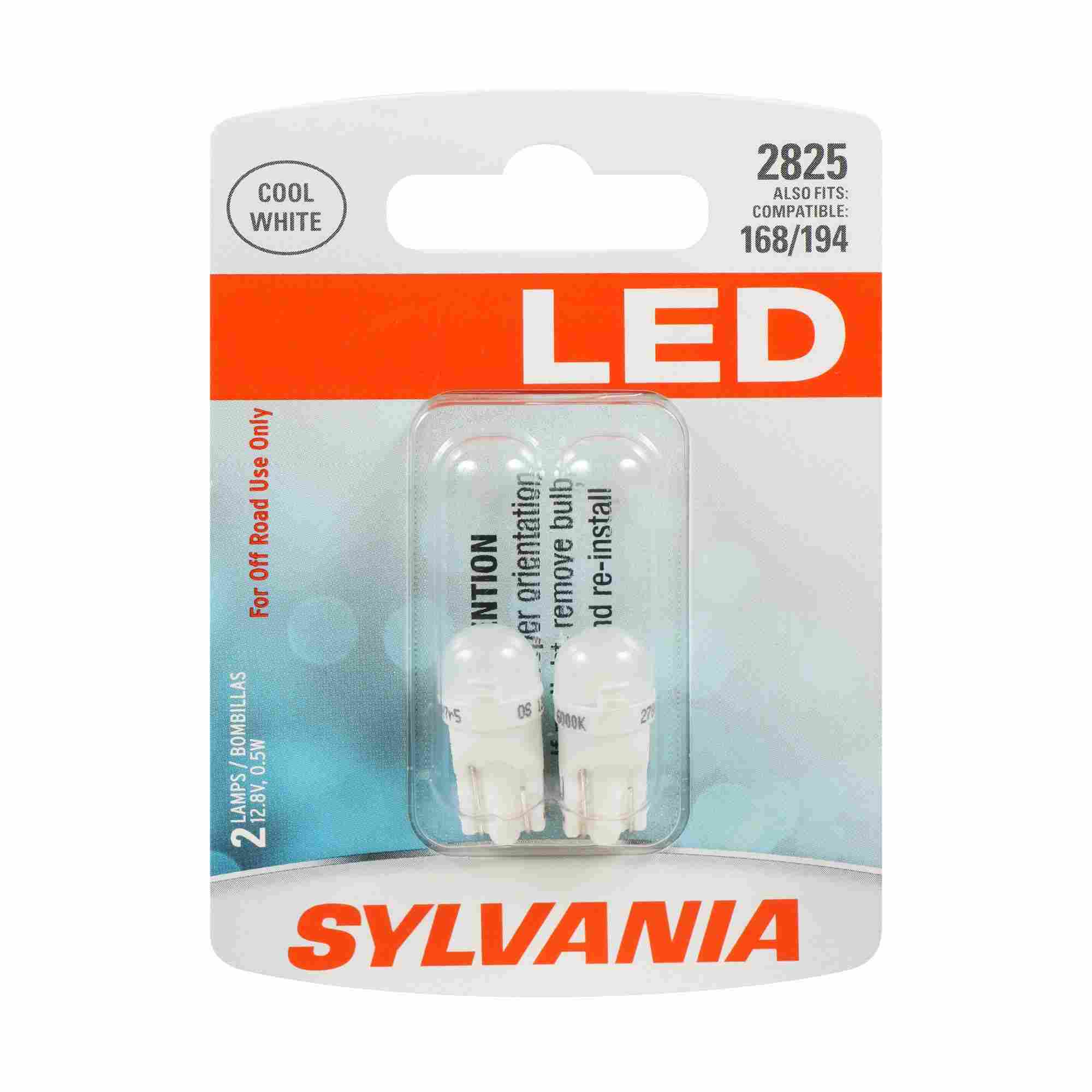 Nissan Leaf Rear License Light Bulbs, LED, 2011-2025
