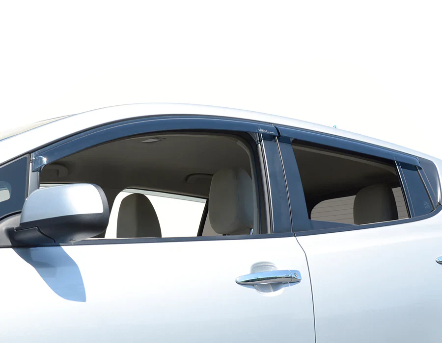 Nissan Leaf Side Window Deflectors, Smoke Tint, 2011-2017 - Image 2