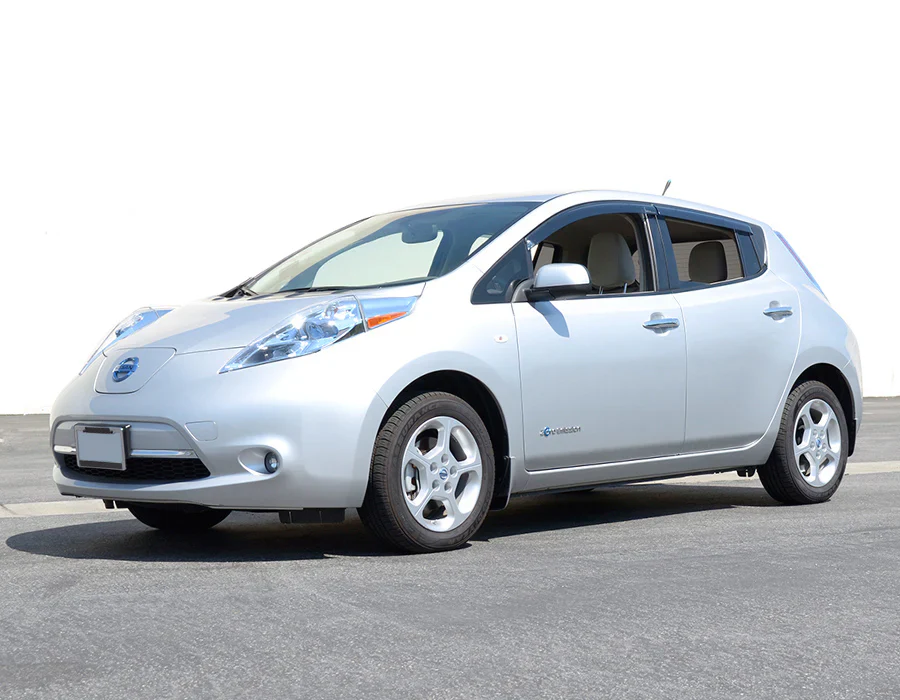 Nissan Leaf Side Window Deflectors, Smoke Tint, 2011-2017 - Image 3