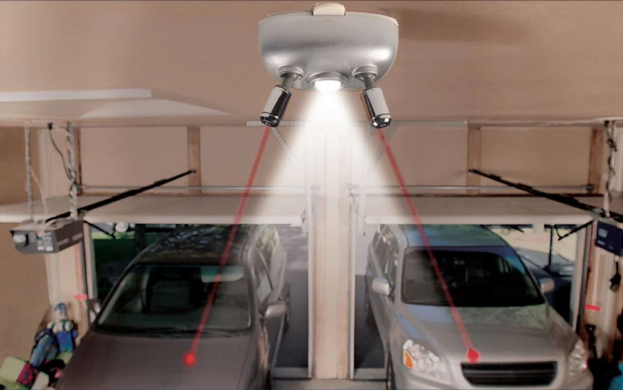Park Right® Dual Garage Laser Park with LED Light - Image 4