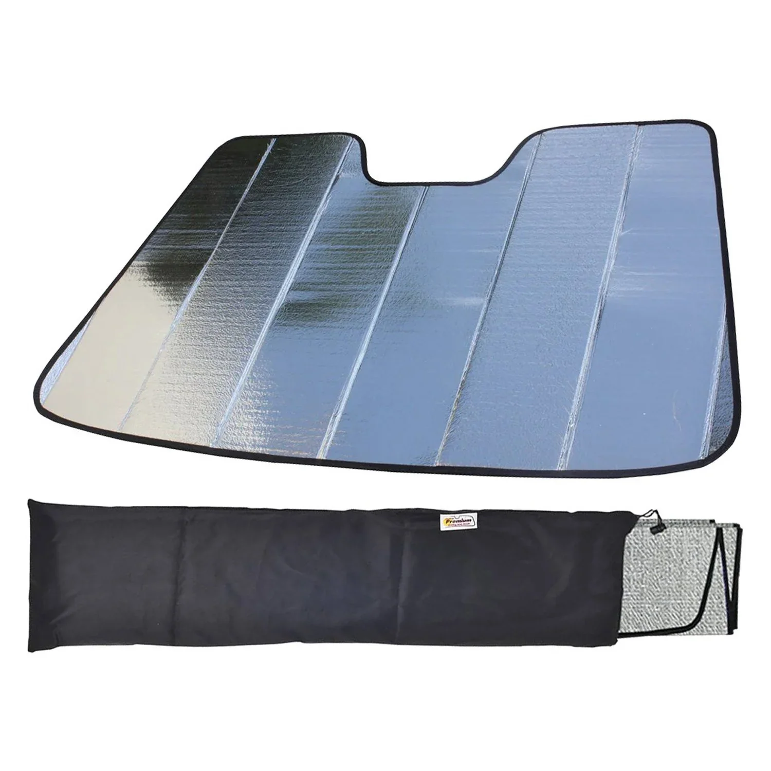 Intro-Tech Custom Premium Fold-Up Sunshade for Rivian R1T, 2021-2026