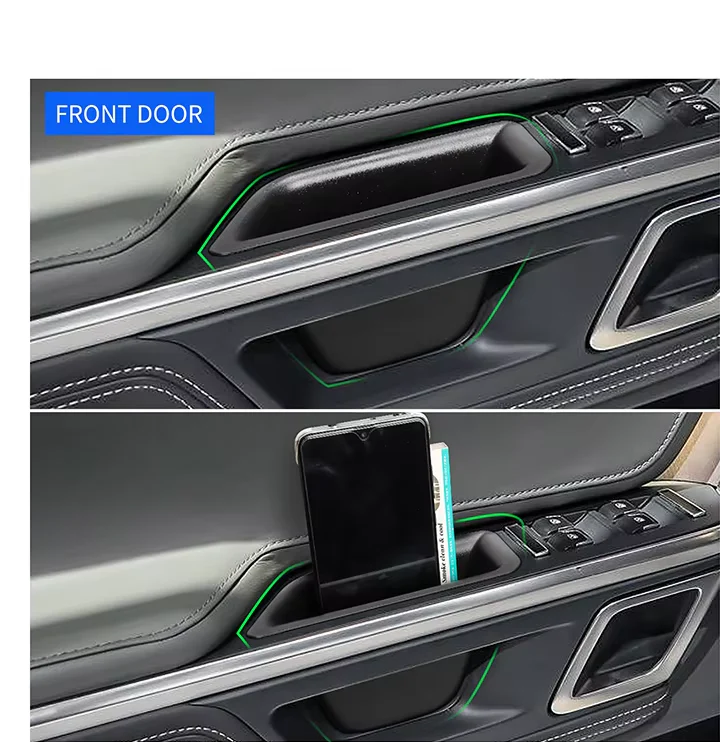 Front Door Storage Box Armrest Insert Organizers for Rivian R1T, R1S, 2022-2024 - Image 2