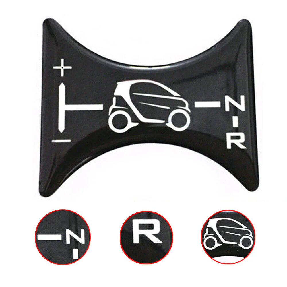 Smart Car Fortwo Shifter Console 3D Gear Shift Sticker Decal, 2007-2014 - Image 4