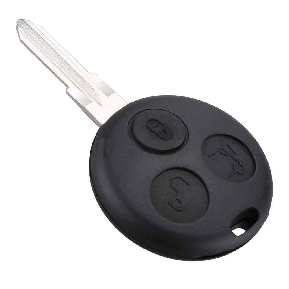 Smart Car Fortwo 3 Button Remote Key Fob Case For City Roadster Fortwo Forfour Coupe - Image 3