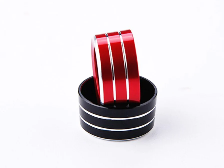 Smart Car Fortwo 453 Rearview Mirror Adjuster Button Trim Ring, Red or Black