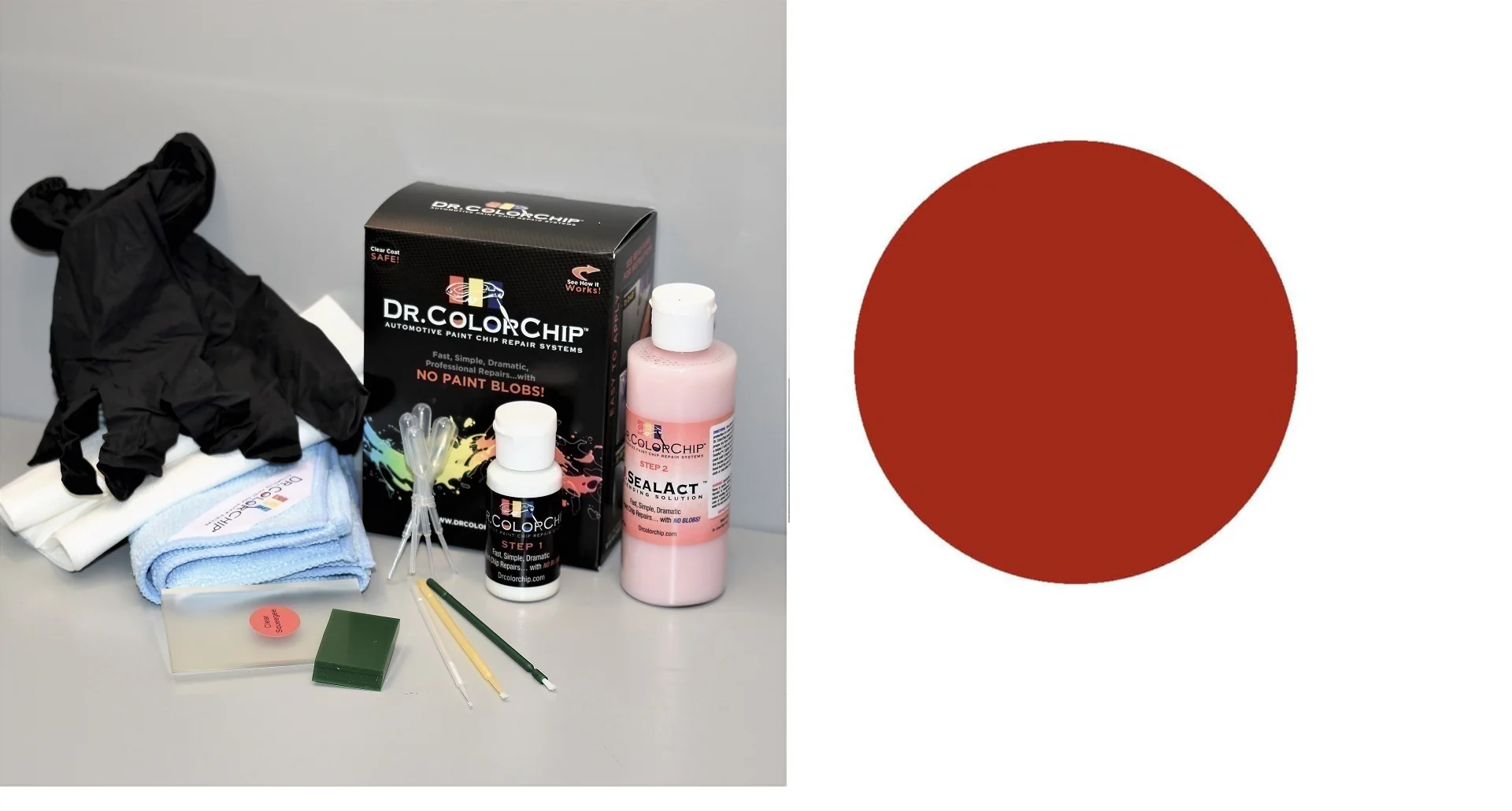 2009 Smart Car Fortwo Exterior Touch Up Paint Kit, Dr Color Chip, Squirt 'n Squeegee PLUS - Image 13