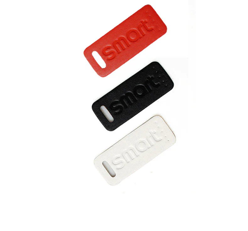 Smart Car Fortwo, Forfour 453 Leather Seat Belt Holder Badge, Neck Protector, 2015-2018 - Image 2