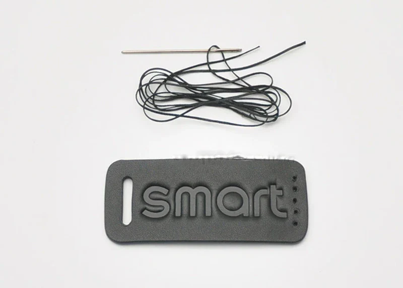 Smart Car Fortwo, Forfour 453 Leather Seat Belt Holder Badge, Neck Protector, 2015-2018 - Image 6