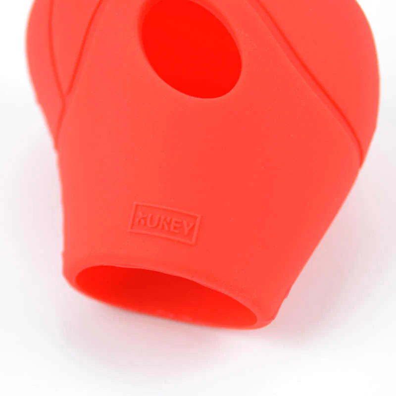 Smart Car Fortwo Gear Shift Knob Cover Silicone Skin Case, Red, 2009-2014 - Image 4
