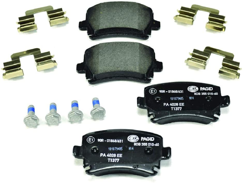 Smart Car Fortwo Hella Pagid Front Disc Brake Pads, 2008-2016 - Image 2