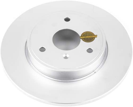 Smart Car Fortwo Power Stop Front Evolution High Carbon Geomet Coated Brake Rotor, 2008-2016 - Image 2