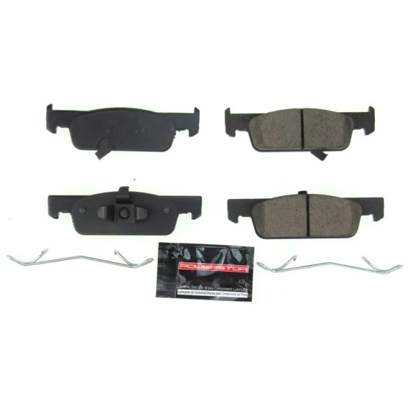 Smart Car Fortwo Power Stop Front Z23 Evolution Sport Brake Pads w/Hardware, Ceramic, 2016-2019 - Image 2