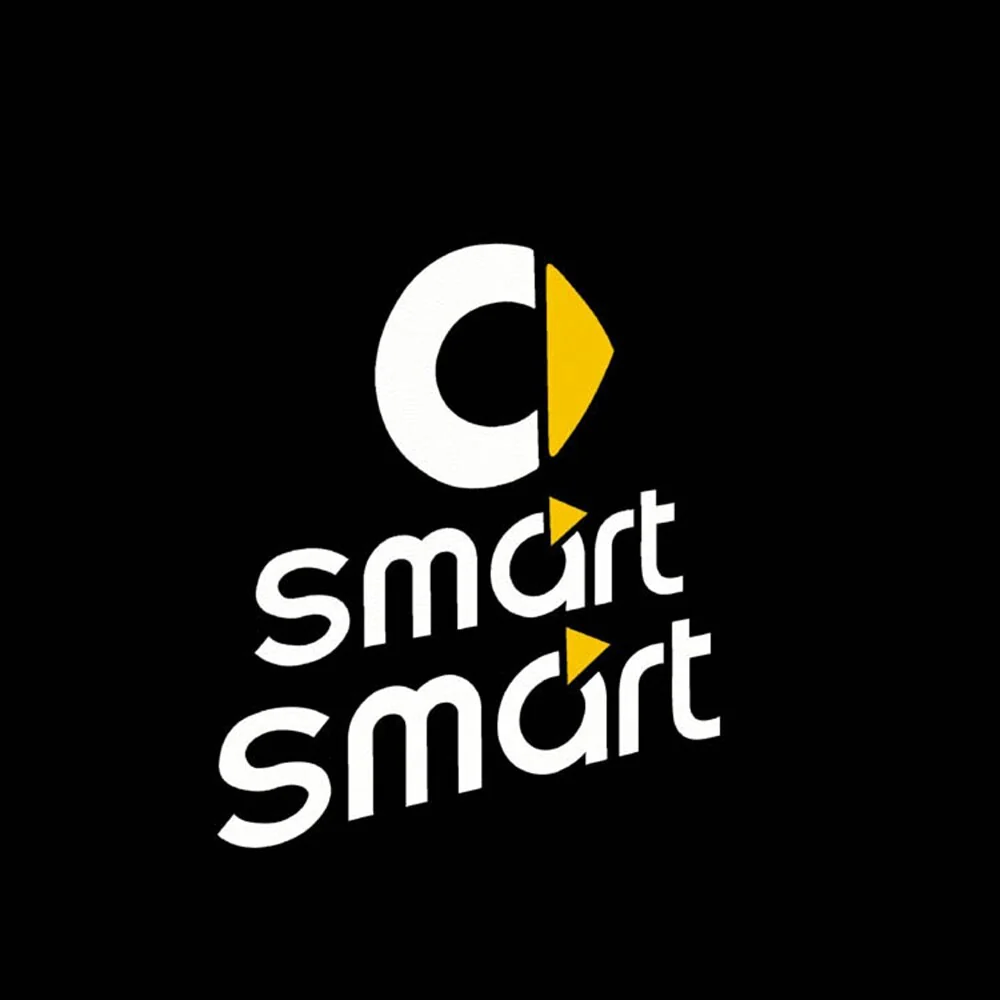 Smart Car Fortwo Reflective Interior Decoration Gearshift Handbrake Sticker Decal Smart Fortwo, Forfour - Image 3