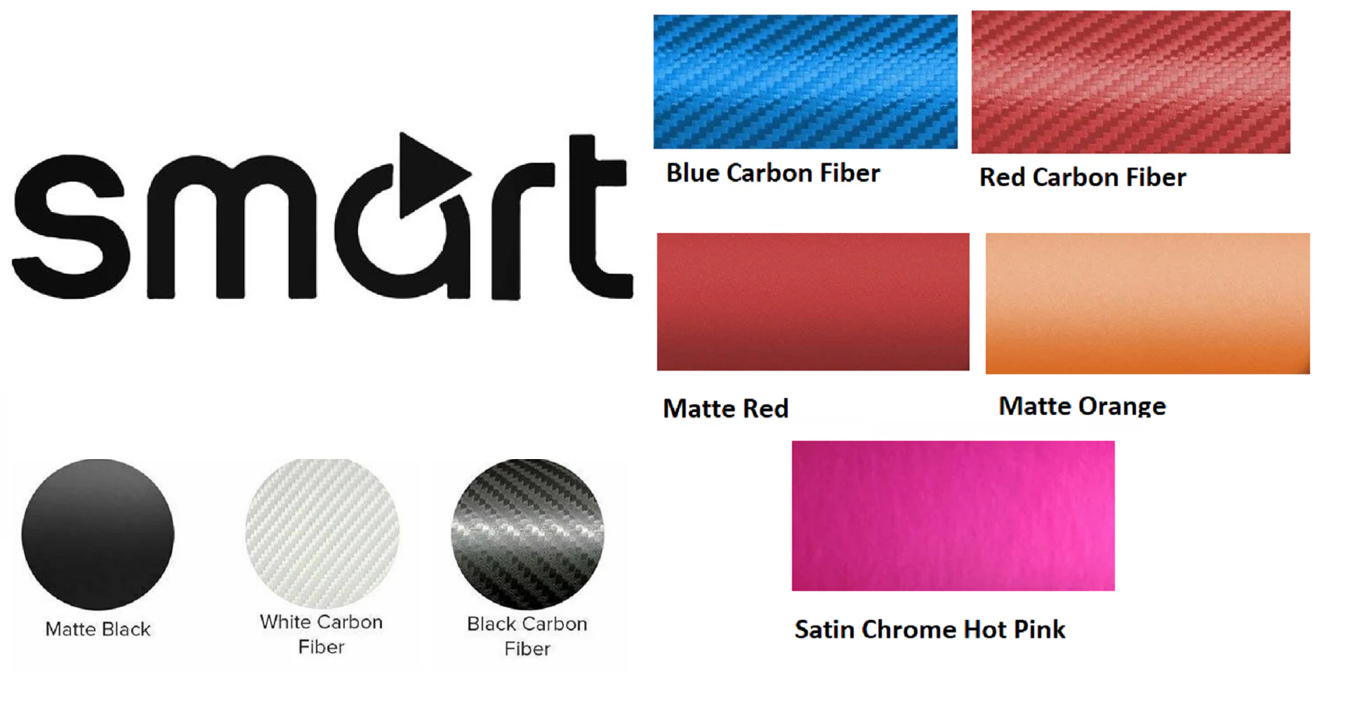 Smart Car Fortwo Logo Decal Sticker, Many Colors - Image 2