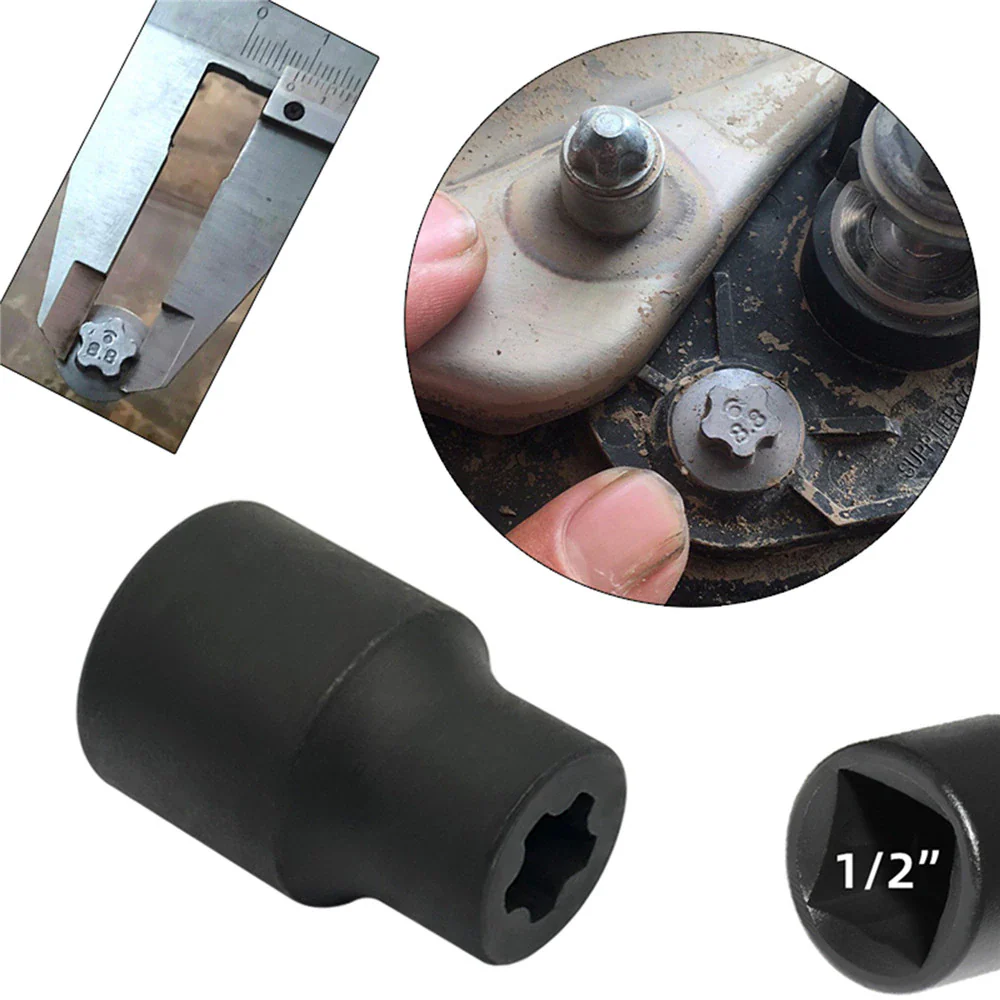 Tesla 5-Lobe Socket for Battery Cover, License Plate, 2012-2026 - Image 2