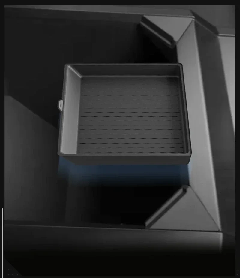 Tesla Cybertruck Armrest Center Console Silicone Mat, 2023-2025 - Image 2