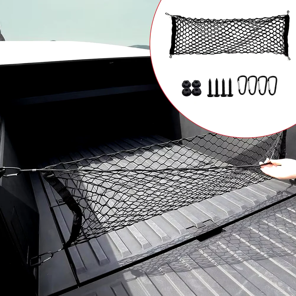 Tesla Cybertruck Bed Cargo Net Storage Organizer, 2024-2025 - Image 3
