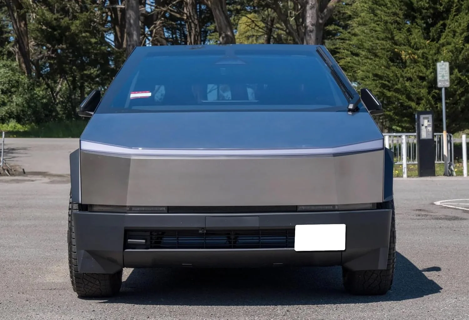 Tesla Cybertruck Front License Plate Relocation Mount Kit, 2024 - Image 2