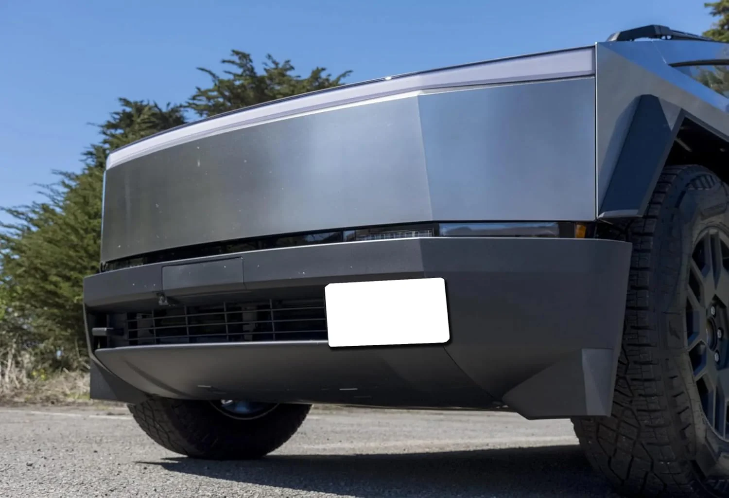 Tesla Cybertruck Front License Plate Relocation Mount Kit, 2024 - Image 3