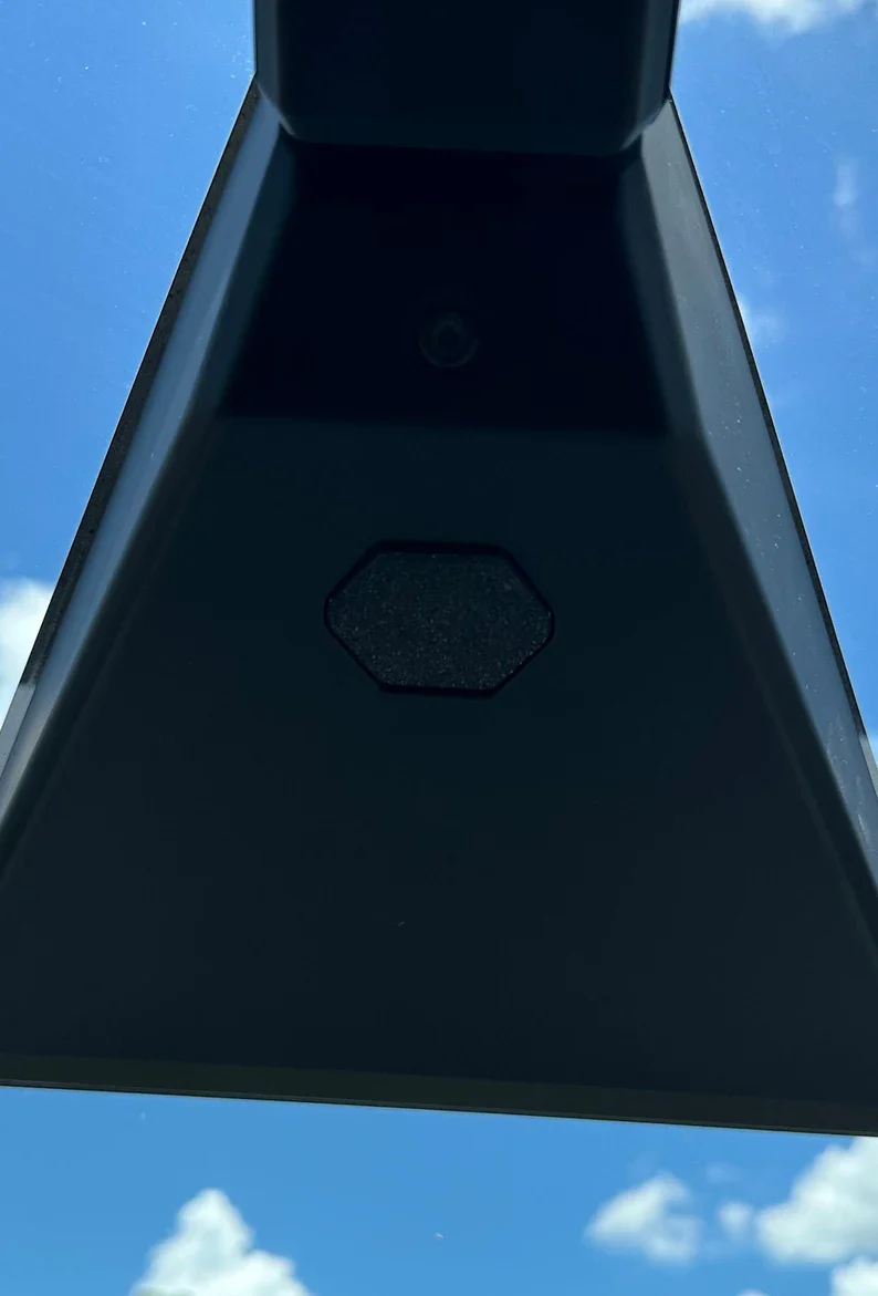 Tesla Cybertruck Inside Mirror Delete Cover Cap - Image 3