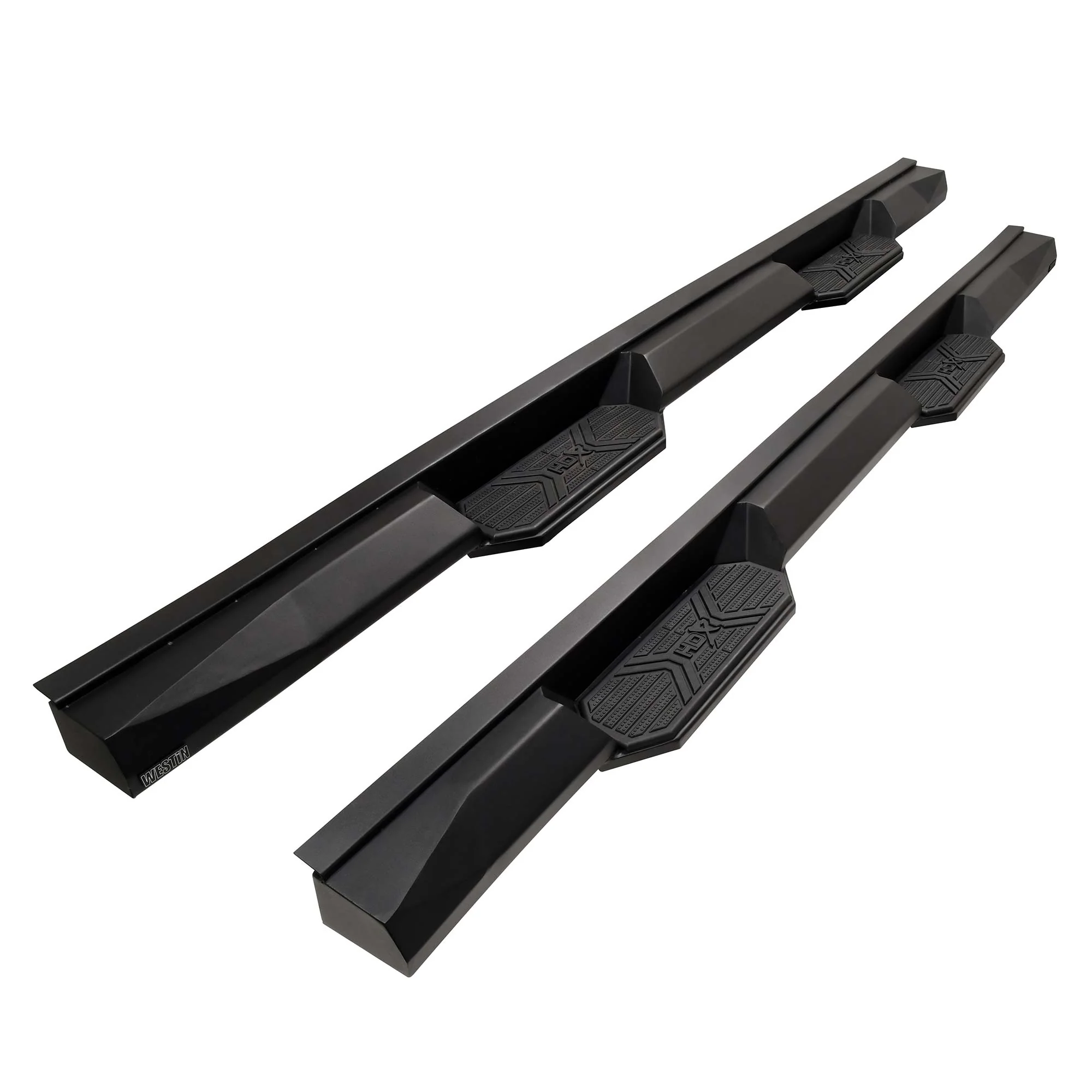 Tesla CyberTruck Xtreme Nerf Step Bars, Textured Black, 2024-2026