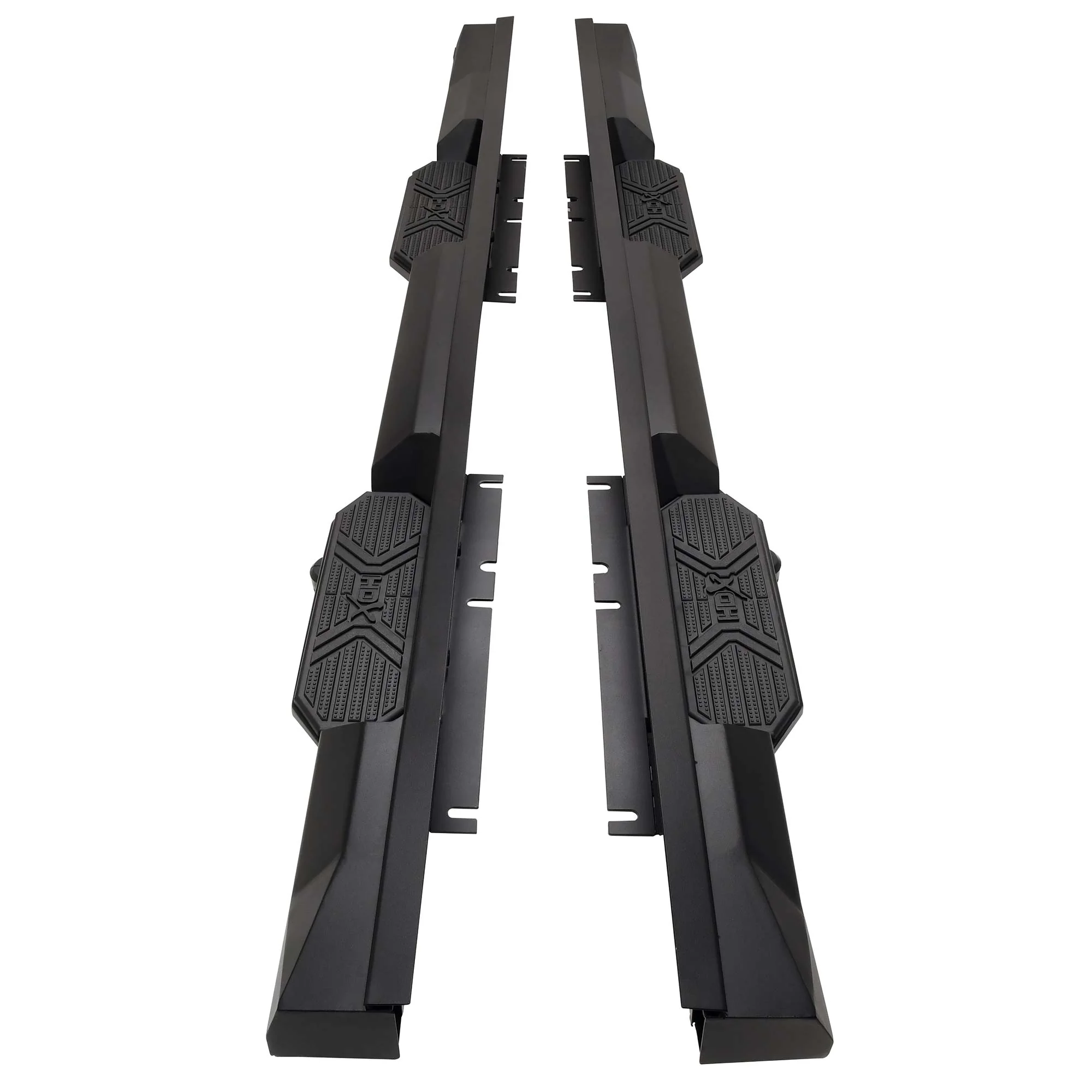 Tesla CyberTruck Xtreme Nerf Step Bars, Textured Black, 2024-2026 - Image 3