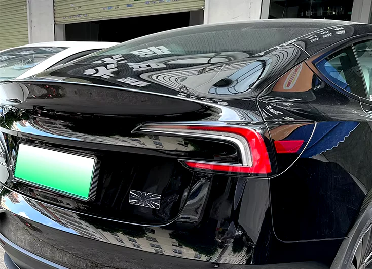 Tesla Highland Performance, Ludicrous, Time Space Tunnel Badge Emblem - Image 4