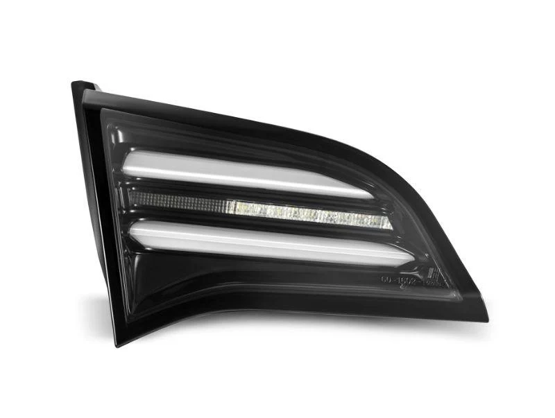 Tesla Model 3 Alpharex LED Pro Series LED Taillights, Sequential Turn Signal, Jet Black, 2017-2023 - Image 4