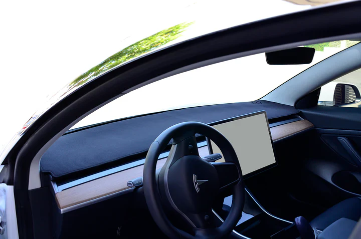 Tesla Model 3, Y Dash Mat, Black, 2017-2024 - Image 6
