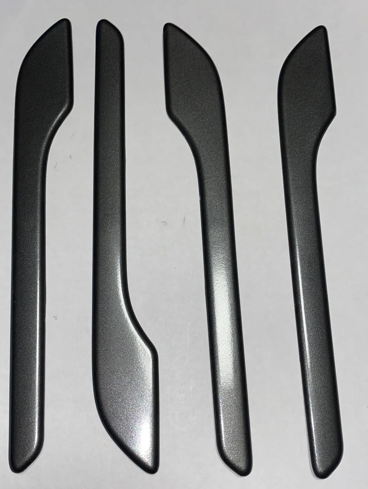 Tesla Model 3 Door Handle Covers, ABS, Color Matched Magento Metallic Shadow Gray