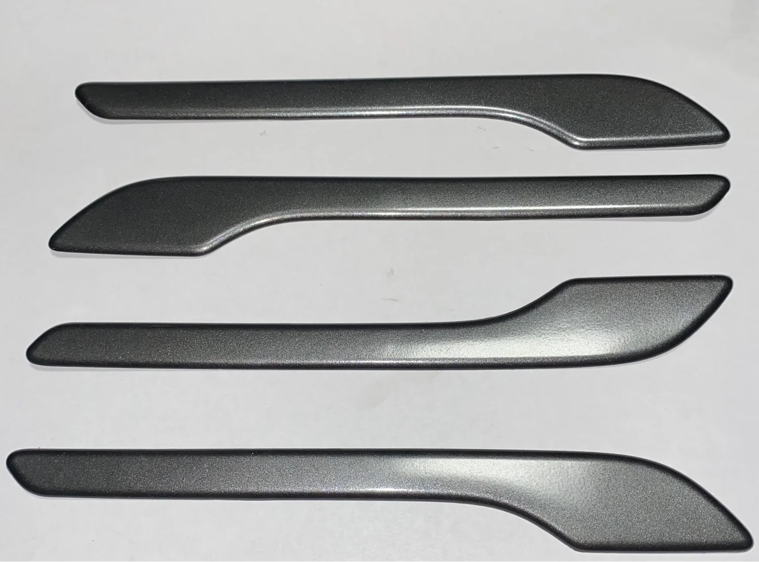 Tesla Model 3 Door Handle Covers, ABS, Color Matched Magento Metallic Shadow Gray - Image 2