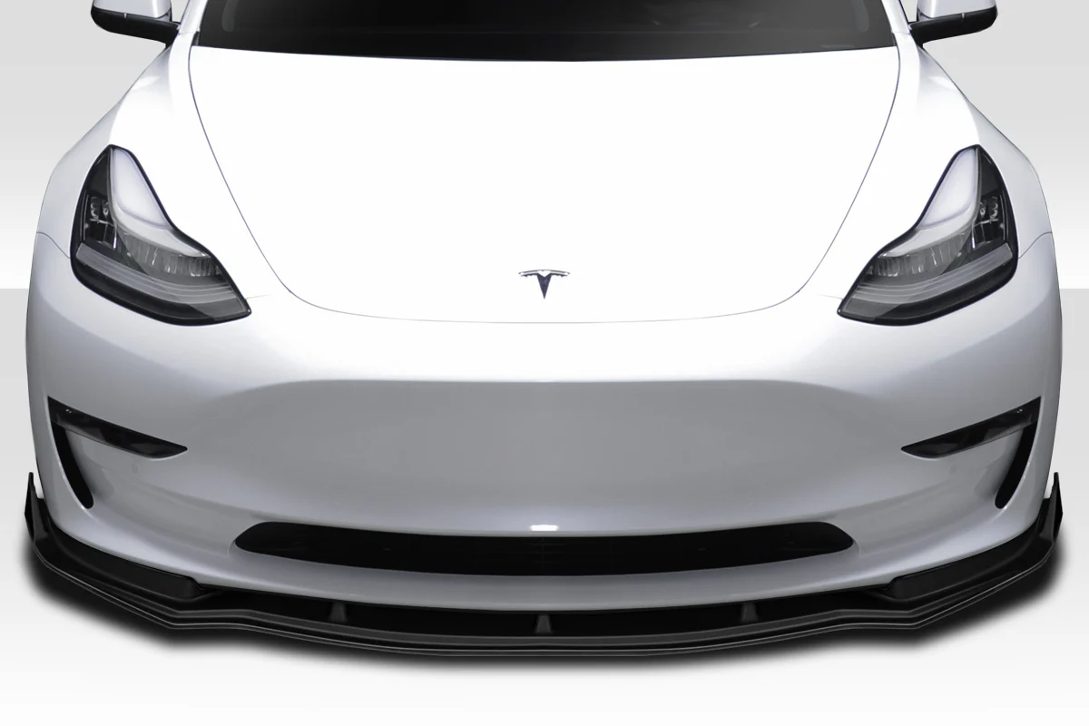 Tesla Model 3 Duraflex EBS Front Lip Spoiler, 1 Piece, 2018-2023
