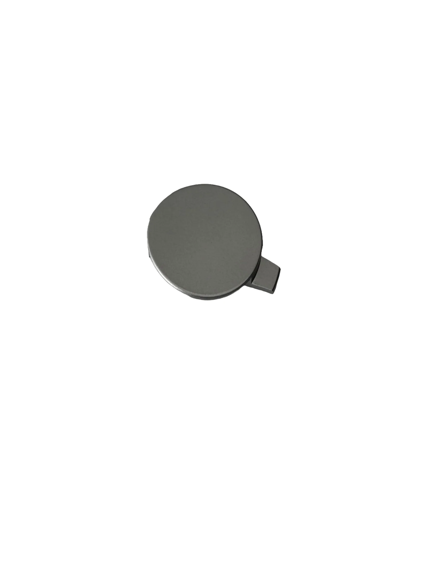 Tesla Model 3 Front Bumper Tow Hook Cover Cap, Starlight Silver, 2017-2018 - Image 2