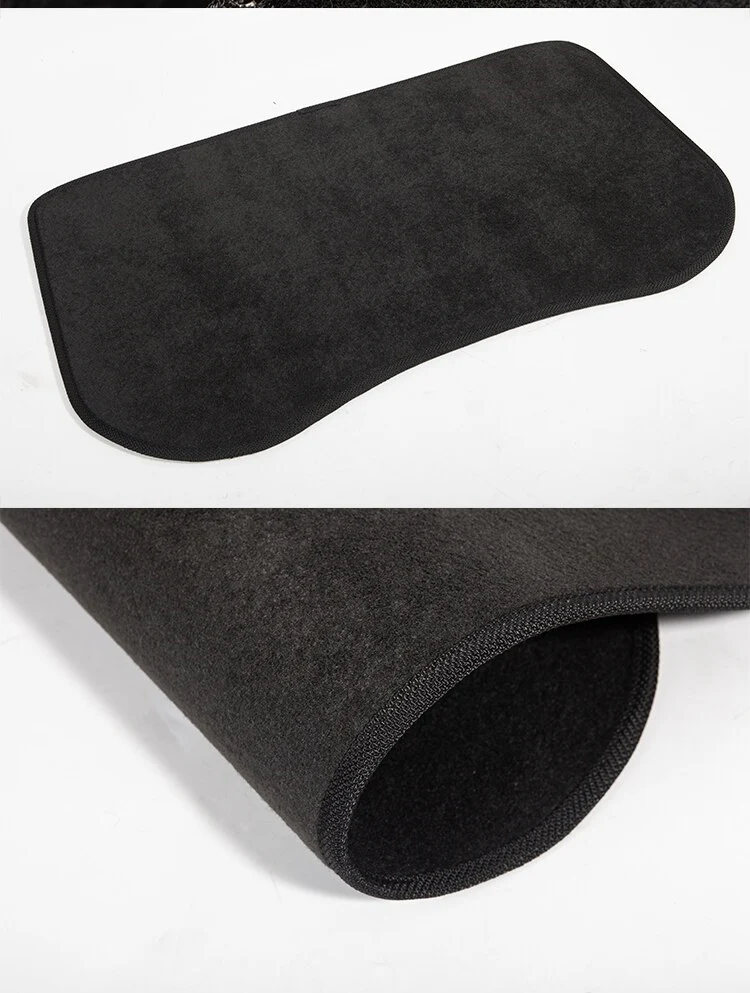 Tesla Model 3 Front Trunk / Frunk Carpeted Cargo Mat, Non-Slip, Black, 2021-2023 - Image 2