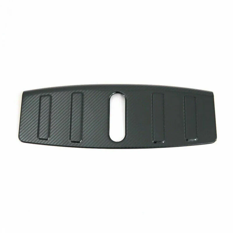 Tesla Model 3 front Frunk / Trunk Sill Plate Scuff Protector, Carbon Fiber, 2017-2023 - Image 2