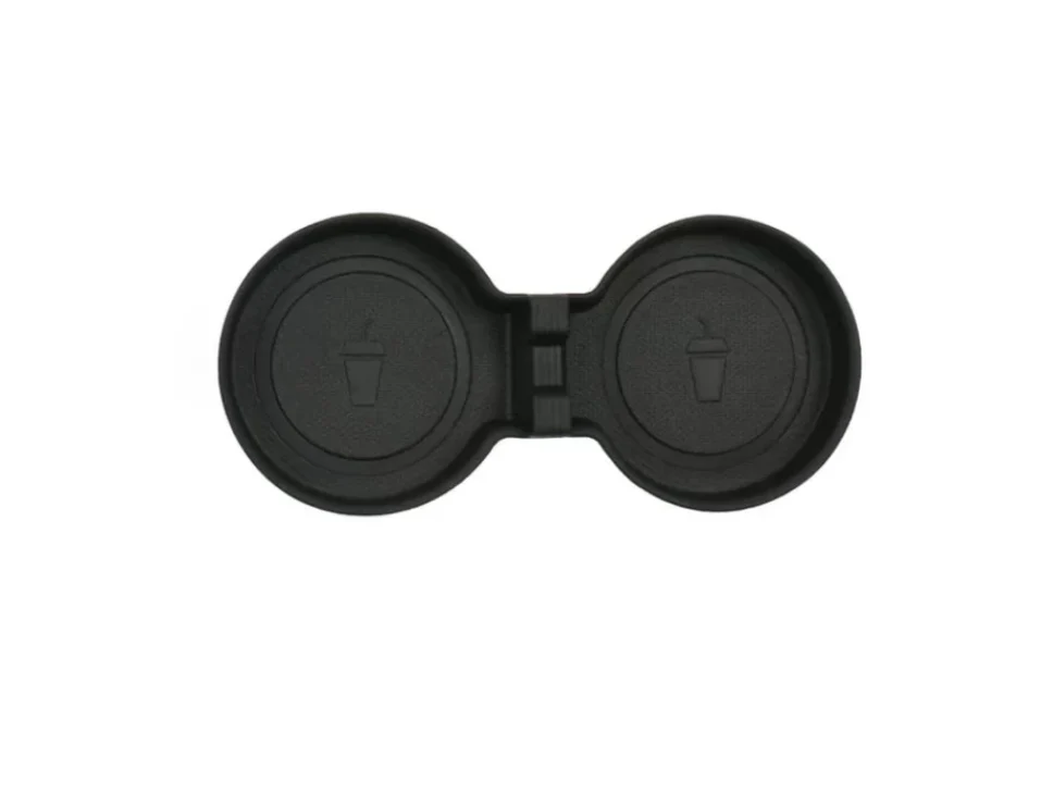 Tesla Model 3 Highland Cup Holder Insert, Silicone, Black, 2024-2025