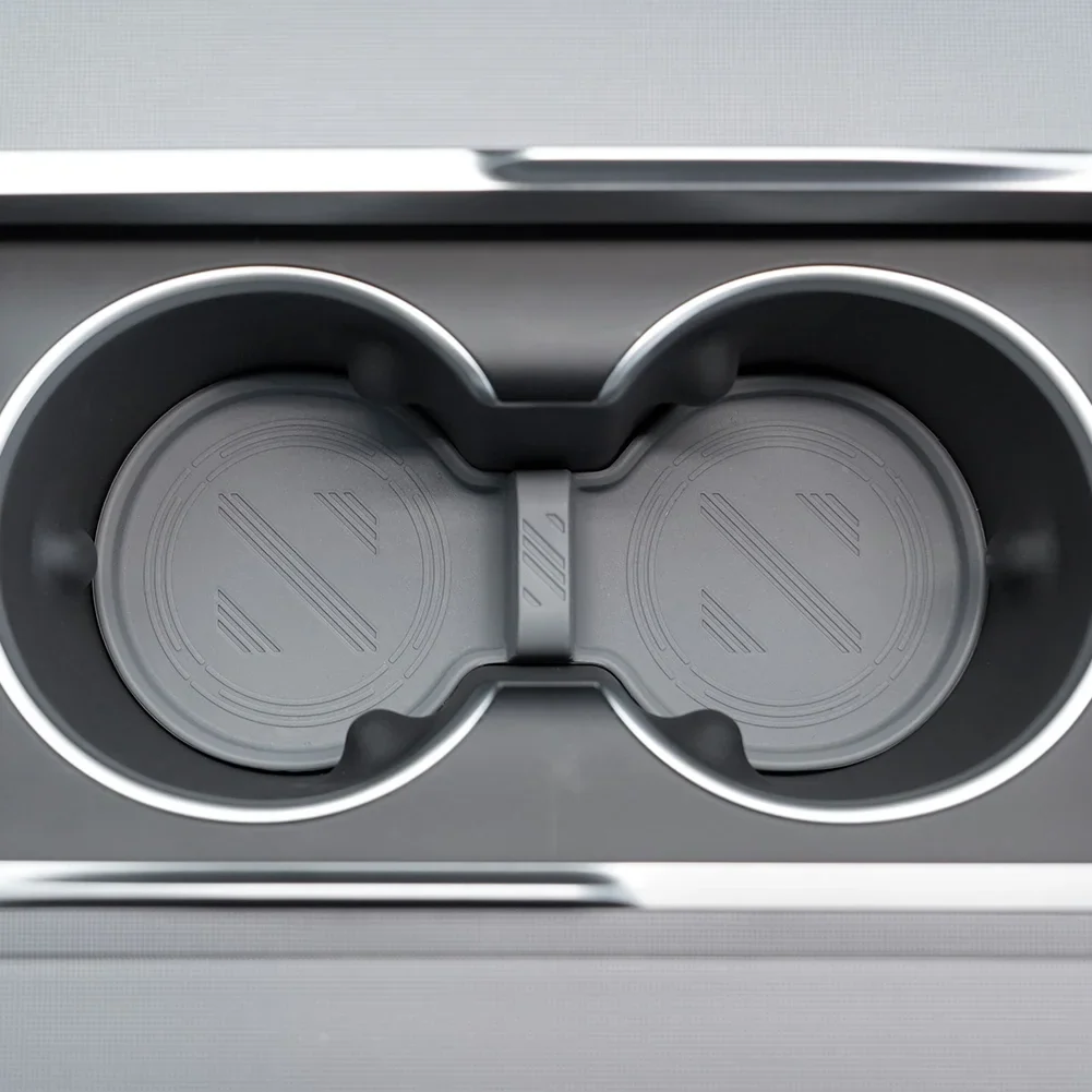 Tesla Model 3 Highland Cup Holder Insert, Silicone, 2024-2025 - Image 4