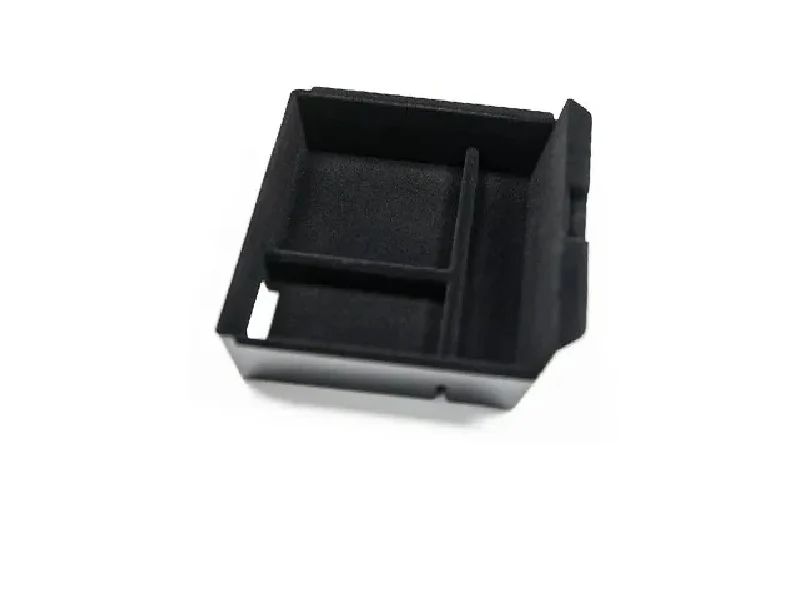 Tesla Model 3 Highland Front Center Console Organizer Tray, Flocked W/ Data Cable Hole, 2024-2026