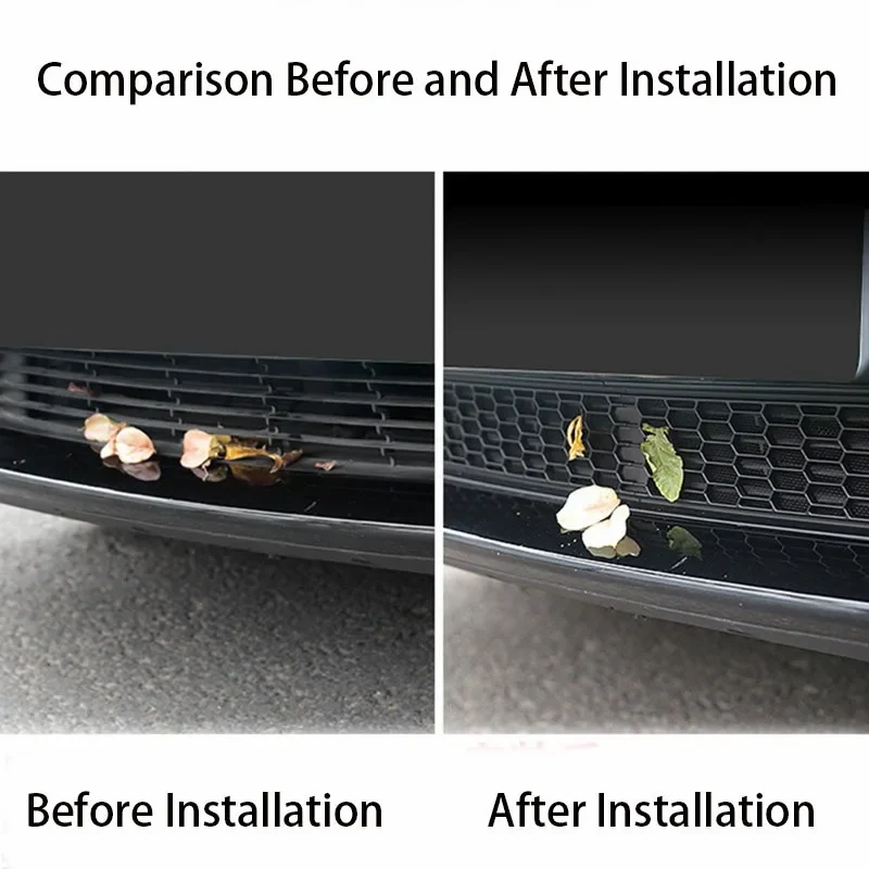 Tesla Model 3 Highland Front Grille Mesh Guard Inserts, Snap-In Installation, 2024-2025 - Image 4