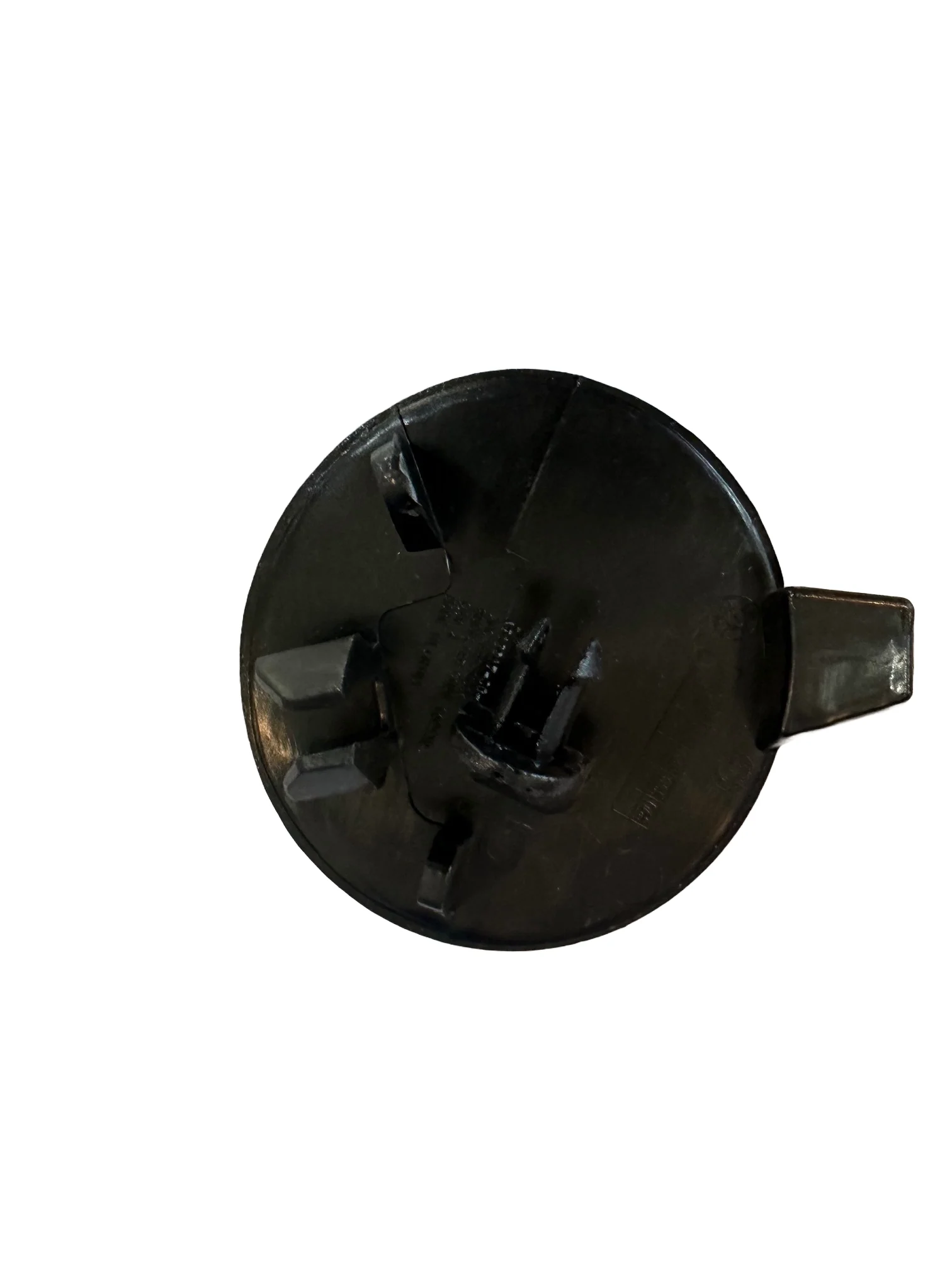 Tesla Model 3 Highland Performance Front Bumper Tow Hook Cover Cap, Solid Black, 2024-2026 - Image 2