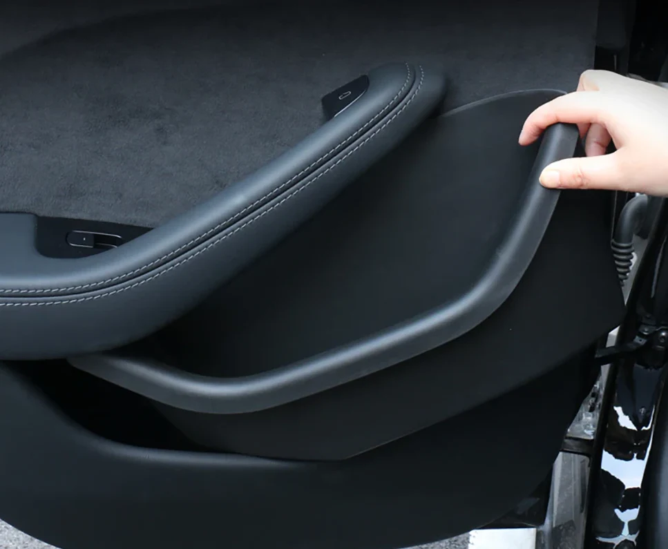 Tesla Model 3 Highland Side Door Organizers, 4-Piece Set, Silicone, 2024-2025 - Image 2