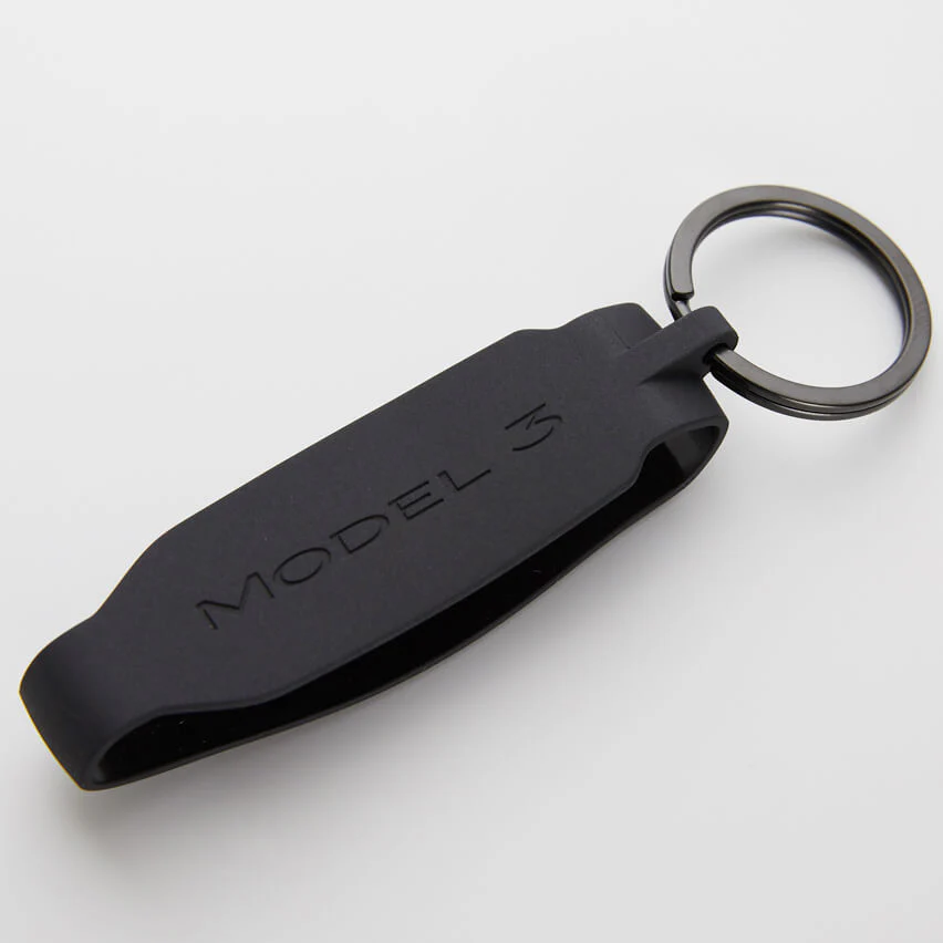 Tesla Model 3 Key Fob Cover Shell Protector Case Holder, Black, 2017-2026