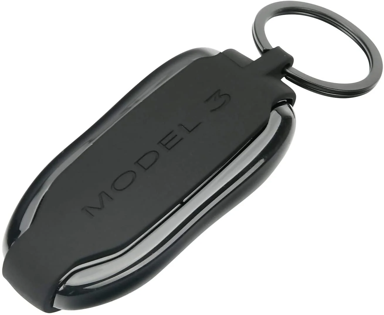 Tesla Model 3 Key Fob Cover Shell Protector Case Holder, Black, 2017-2026 - Image 2