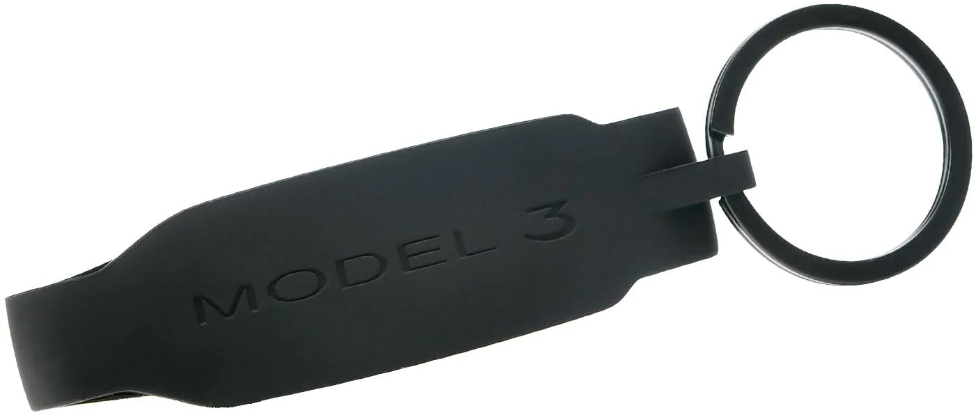 Tesla Model 3 Key Fob Cover Shell Protector Case Holder, Black, 2017-2026 - Image 3
