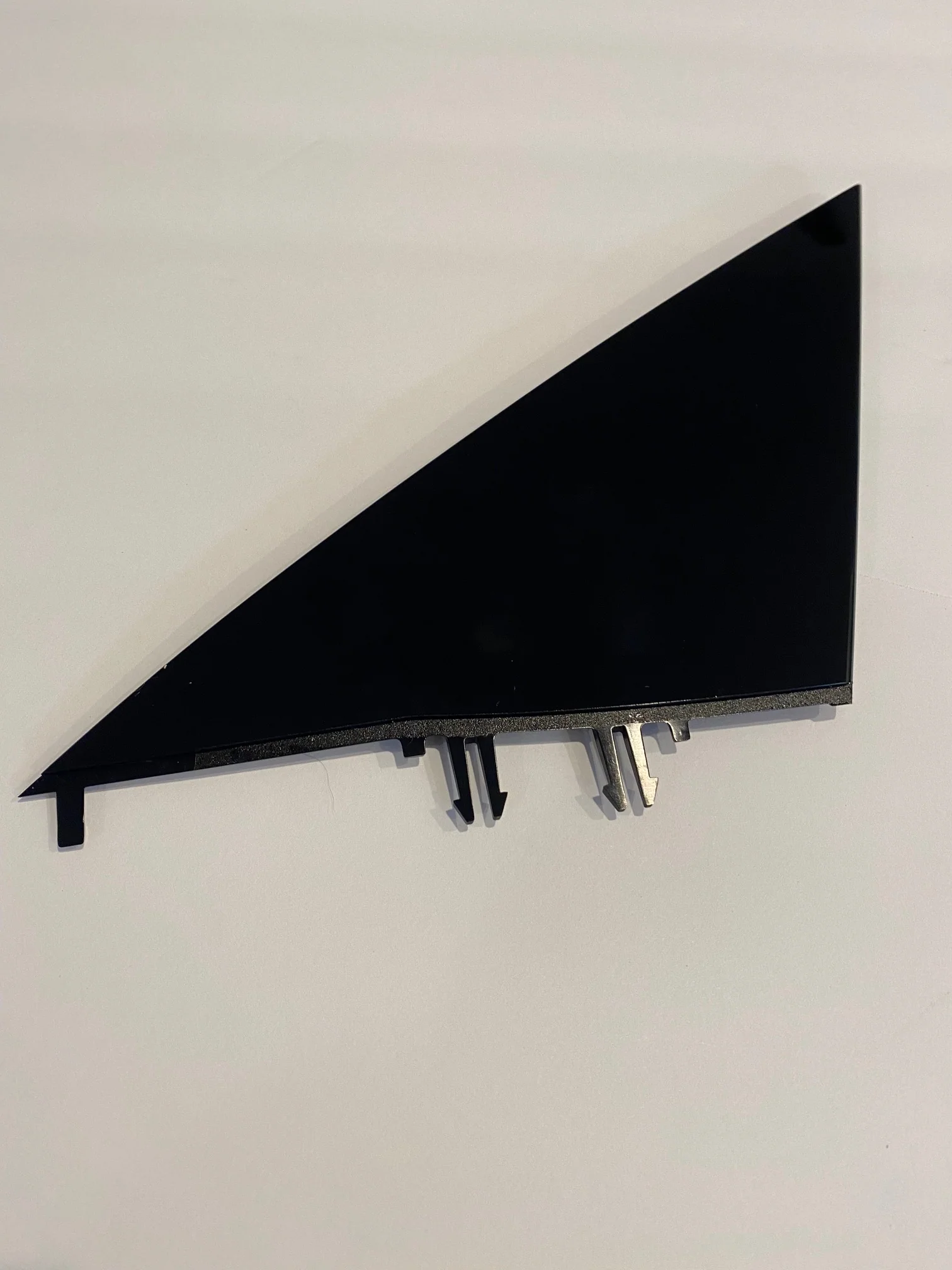 Tesla Model 3 Mirror A Pillar Applique Door Flag, Left, 2017-2023